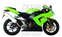 2004-2005 ZX10R Verkleidung