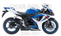 2006-2007 GSXR 600-750 Verkleidung