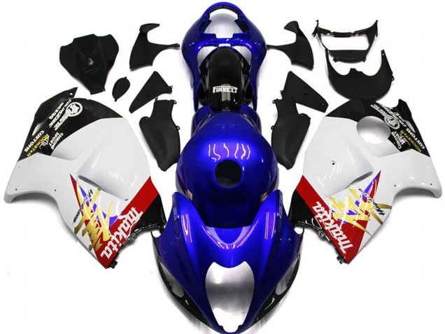 1997-2007 Blau & Weiß Custom Logo GSXR 1300 Verkleidung 1997-2007 Blau & Weiß Custom Logo GSXR 1300 Verkleidung