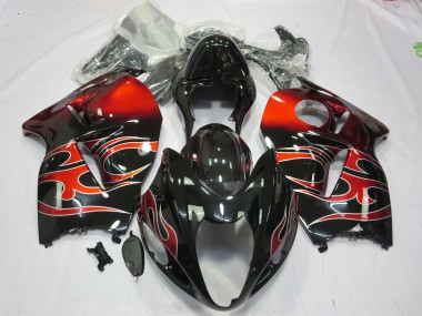 1997-2007 Rot Wirbel GSXR 1300 Verkleidung