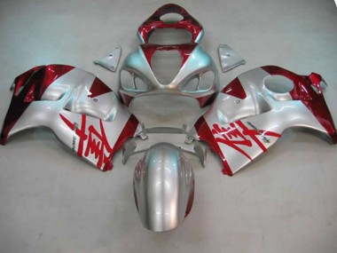 1997-2007 Silber & Rot GSXR 1300 Verkleidung