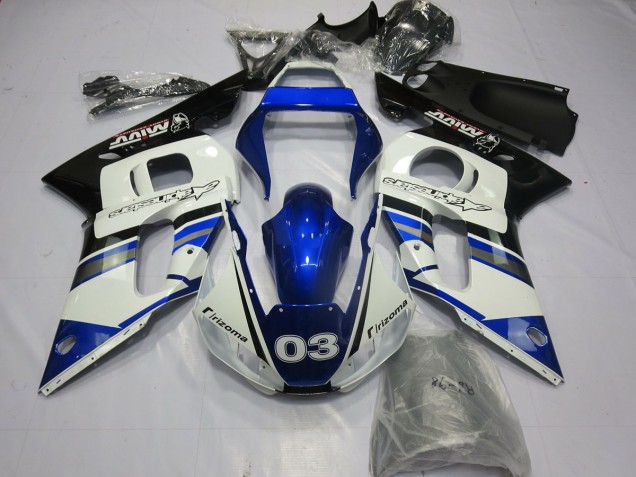 1998-2002 Blauweiß 03 R6 Verkleidung 1998-2002 Blauweiß 03 R6 Verkleidung