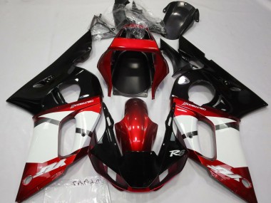 1998-2002 Metallic Rot R6 Verkleidung
