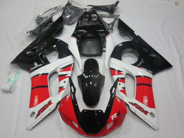 1998-2002 Rot-Weiß-Design R6 Verkleidung