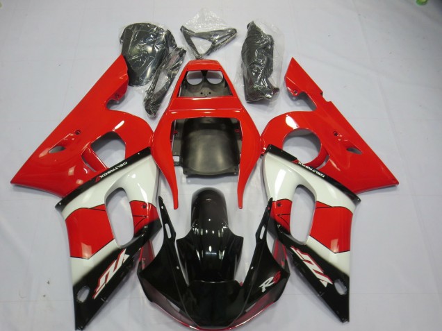 1998-2002 Rot Weiß & Schwarz R6 Verkleidung 1998-2002 Rot Weiß & Schwarz R6 Verkleidung