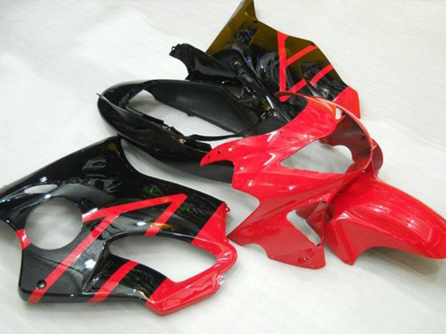 1999-2000 Schwarz Rot & Weiß CBR600 F4 Verkleidung 1999-2000 Schwarz Rot & Weiß CBR600 F4 Verkleidung