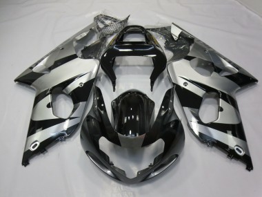 2000-2002 Silber & Schwarz GSXR 1000 Verkleidung