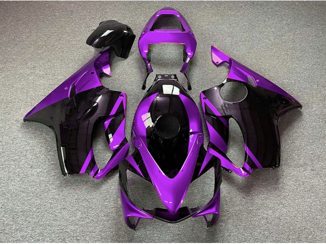 2001-2003 Glanz Lila & Schwarz CBR600 F4i Verkleidung 2001-2003 Glanz Lila & Schwarz CBR600 F4i Verkleidung