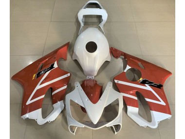 2001-2003 Glänzend Weiß & Orange CBR600 F4i Verkleidung