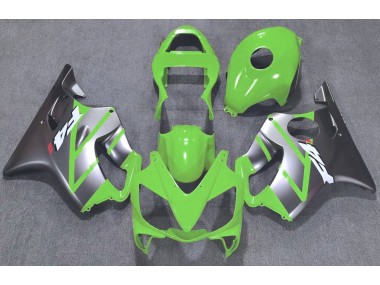 2001-2003 Grün & Matt Silber CBR600 F4i Verkleidung