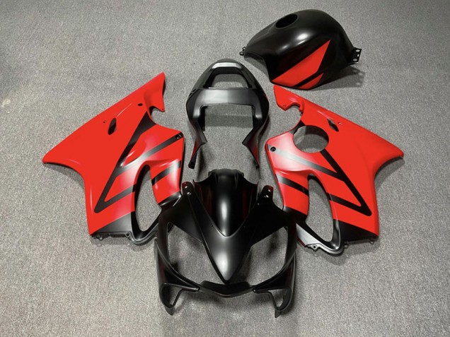 2001-2003 Matt Schwarz & Rot CBR600 F4i Verkleidung 2001-2003 Matt Schwarz & Rot CBR600 F4i Verkleidung
