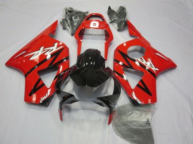 2002-2003 Rot & Schwarz Nr 2 CBR954RR Verkleidung
