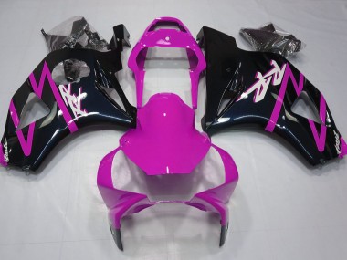 2002-2003 Schwarz Glänzend & Pink CBR954RR Verkleidung