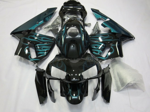 2003-2004 Blaue Flamme CBR600RR Verkleidung