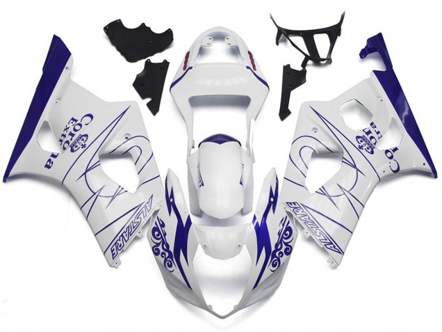 2003-2004 Weiß Corona Benutzerdefinierter Stil GSXR 1000 Verkleidung 2003-2004 Weiß Corona Benutzerdefinierter Stil GSXR 1000 Verkleidung