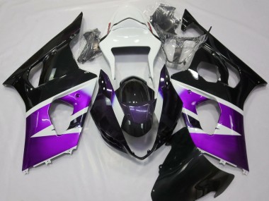 2003-2004 Glanz Lila & Weiß GSXR 1000 Verkleidung