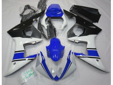2003-2004 Glänzend Weiß & Blau R6 Verkleidung
