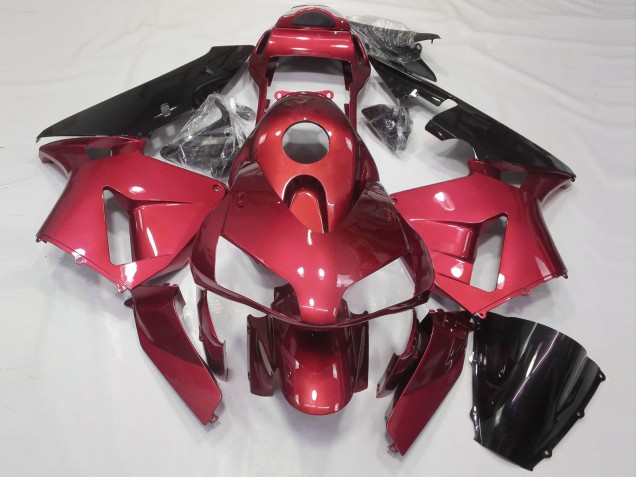 2003-2004 Glänzend Candy Red CBR600RR Verkleidung 2003-2004 Glänzend Candy Red CBR600RR Verkleidung