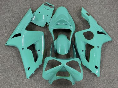 2003-2004 Glänzend Cyan Plain ZX6R Verkleidung