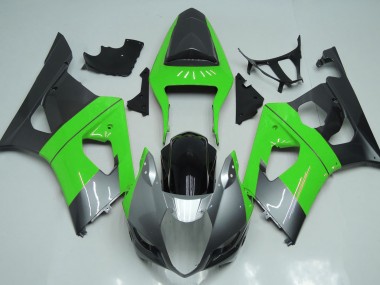 2003-2004 Grün-Silber & Schwarz GSXR 1000 Verkleidung