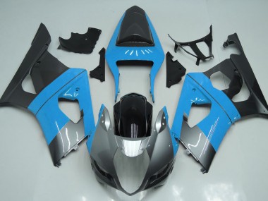 2003-2004 Hellblau Silber & Schwarz GSXR 1000 Verkleidung