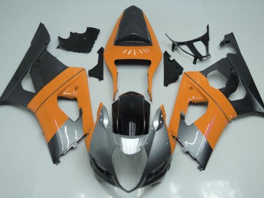 2003-2004 Hellorange Silber & Schwarz GSXR 1000 Verkleidung