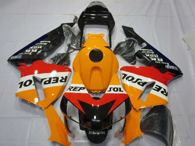 2003-2004 Klassisch Repsol CBR600RR Verkleidung