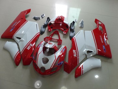 2003-2004 Rot & Weiß Ducati 749 999 Verkleidung