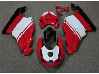 2003-2004 Rot Glänzend & Weiß Ducati 749 999 Verkleidung