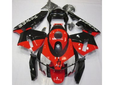 2003-2004 Rot Glänzend Power-Design CBR600RR Verkleidung