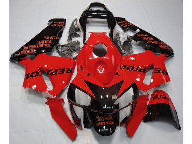 2003-2004 Rot Glänzend Repsol CBR600RR Verkleidung