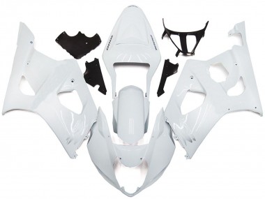 2003-2004 Schlichter Glanz-Weiß-Stil GSXR 1000 Verkleidung