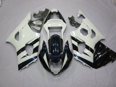 2003-2004 Weiß & Schwarz GSXR 1000 Verkleidung