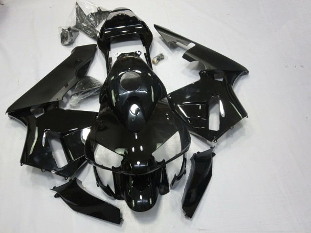 2003-2004 Schwarz Glänzend & Matt CBR600RR Verkleidung 2003-2004 Schwarz Glänzend & Matt CBR600RR Verkleidung