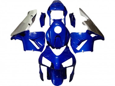 2003-2004 Tiefes Blau & Silber CBR600RR Verkleidung