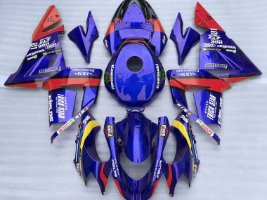 2004-2005 Blau & Rot Trickstar ZX10R Verkleidung