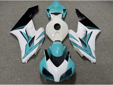 2004-2005 Cyan Weiß & Schwarz Glänzend CBR1000RR Verkleidung
