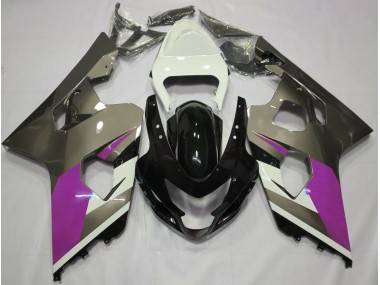 2004-2005 Glänzend Grau GSXR 600-750 Verkleidung