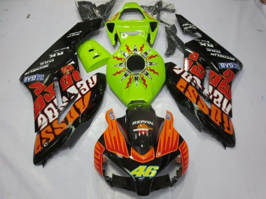 2004-2005 Limette Rossi CBR1000RR Verkleidung