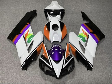2004-2005 Orange & Lila Flagge CBR1000RR Verkleidung