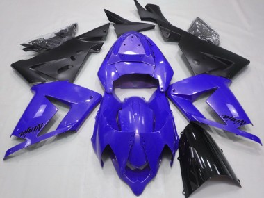 2004-2005 Perlblau & Schwarz ZX10R Verkleidung