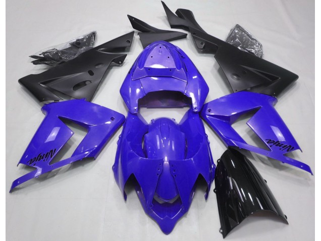 2004-2005 Perlblau & Schwarz ZX10R Verkleidung 2004-2005 Perlblau & Schwarz ZX10R Verkleidung