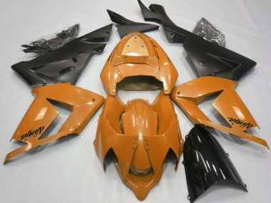 2004-2005 Perlorange & Schwarz ZX10R Verkleidung