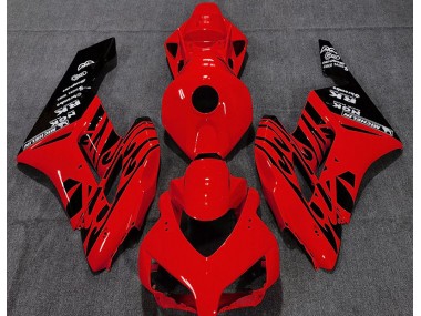 2004-2005 Rot Glänzend Flamme CBR1000RR Verkleidung