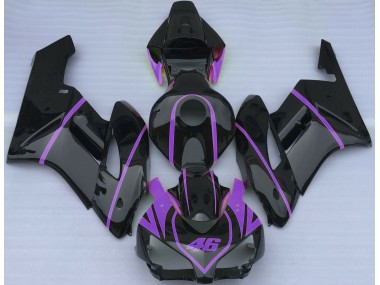 2004-2005 Schwarz Glänzend & Lila CBR1000RR Verkleidung