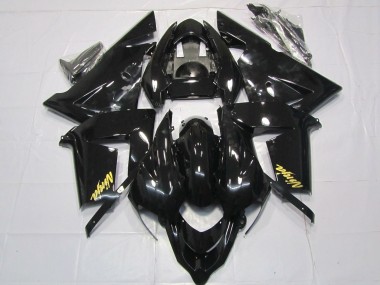 2004-2005 Schwarz Gold ZX10R Verkleidung