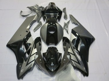 2004-2005 Schwarz & Silber CBR1000RR Verkleidung