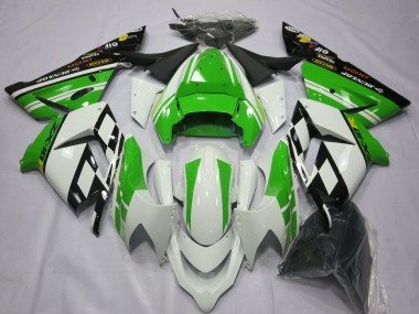2004-2005 Spezial Weißgrün ZX10R Verkleidung
