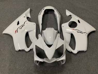 2004-2007 Glänzend Weiß CBR600 F4i Verkleidung