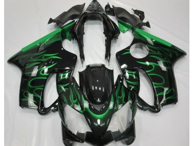2004-2007 Hellgrün Flamme CBR600 F4i Verkleidung
